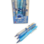 Гелева ручка Пиши-стирай Aodemei 0,5мм Star travel, автомат пише синім GP-33307 ігольчатий накінечник