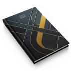 Щоденник 2026 А5 Аркуш Діловий стиль 1В3420