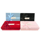 Коробка подарункова прямокутна бант 17,5*11*4см Wishes зірки, асорті 10100-31-Sміні