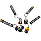 Брелок гумовий Хеловін 4см зі стрічкою (Halloween), асорті NВТ-3270