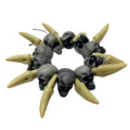 Хеловін Браслет для Halloween черепки та кігті 26-152/26-96