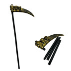 Хеловін Іграшка для Halloween Коса 90см розкладна 26-174