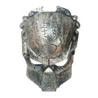 Маска Хижак карнавальна срібна 24см MS-24-10-1142