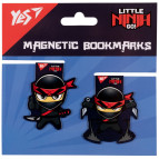 Закладки для книг магнітні YES Ninja 2шт. 708113