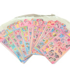 Наліпки дитячі Лидер №ST-4704-PO 10*22см Поні голографічні в асортименті DH-E/JATS01