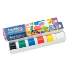 Акрил фарба для тканини Arteo набір 6кол по 10мл Colors 322113003