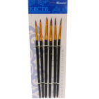 Набір пензлів 6шт. Josef Otten синтетіка + поні кругла JO1974-6