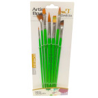 Набір пензлів 7шт. Bomeijia Artist Brushes синтетика мікс К7670