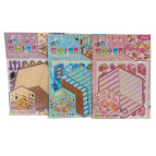 Румбокс 3D наліпки 1шт 1в1 14,5*21см 3D Rooms Капібара, асорті 25-ZC-TT54-кап