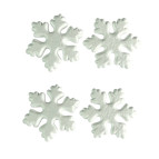 Заготовка для декорування пінопласт Сніжинки 15*15см набір 4шт. 279880727