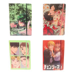 Блокнот А5 80арк Оопт 707-23 на гумках Аніме, асорті