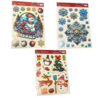 Наліпки для вікон 30*42см Новорічні, в асортименті YC-JSD*