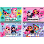 Альбом для малювання А4 24арк Kite мод.242 LOL LO25-242