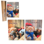 Фотоальбом 10*15 100 фото (размер 21*26см) Ведмедик №3003