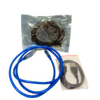 Кабель MiniUSB Міні Silicon 0,5-1m асорті SJ000USB-1