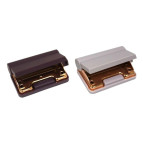 Дирокол Bachang міцн. 20арк с огранич линійкою soft touch BC-8617