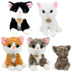 Іграшка м'яка Лидер Кошеня великі очі (пухнастий) h-24см, асорті 1170-25-К