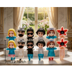 Іграшка фігурка Stranger Things 6-8см Дивні дива Мікс Героїв 3799