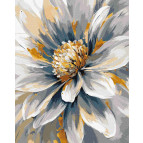 Картина  по номер. на холсті 40*50см Идейка КН3342 Блиск натхнення, з фарбами металік