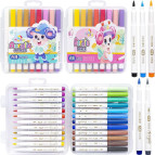 Маркер акриловий Acrylic Marker набір 24шт Mouse ZS-257-24 у пластиковому футлярі