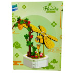 Конструктор 3D Blocks Flower Insect series 103F-2 Бонсай Бджілка, кор. 20*14,5*4см, 214 дет.