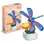 Конструктор 3D Blocks Flower Insect series 103F-5 Бонсай Бабка, кор. 20*14,5*4см, 214 дет.