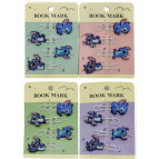 Закладки для книг Лидер Скріпка з прикрасой 4шт. Стіч асорті 3549-10