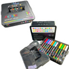Маркер акриловий Acrylic Marker набір 36шт Q-2508-36 на водній основі у пластиковому футлярі (боксі)