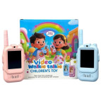 Відео-рація дитяча Walkie-Talkie 4в1 набір 2шт, діє на 150м, заряд від USB 002-002