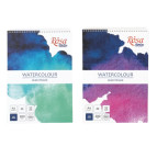 Альбом для акварелі скетчбук А4 (21*29,7см) Rosa Studio 32арк 200г/м спіраль, білий папір 690040*