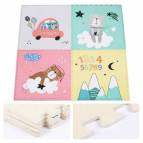 Килимок дитячий EVA Puzzle mats на 4 пазла 60*60см GS-2/798