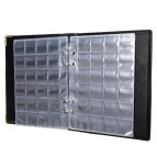 Альбом для монет кляссер 19*16см на 480 карманів шкірзам обкладинка з метал кутами 4011