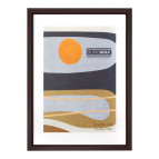 Фоторамка А4 Buromax 21*29,7см темно-коричнева BM.0900