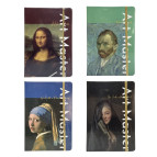 Блокнот А5 80арк. Оопт на гумках клітинка 15173 Art Master Портрет