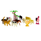Іграшки фігурки Лідер Farm Animals Свійські тварини набір 12шт №066-39