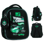 Рюкзак (ранець) каркасний Kite мод 555 Education teens HW26-555S Hot Wheels 36,5*27*15,5см