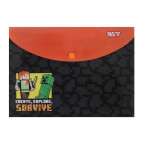 Папка-конверт B5 на кнопці Minecraft Survive 492340