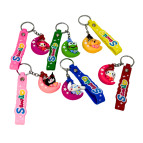 Брелок гумовий Hello Kitty 5см зі стрічкою Sunrio, асорті №dd61/1
