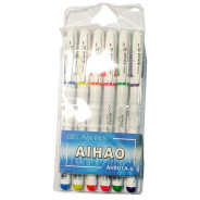 Гелеві ручки AIHAO набір 6шт 801A-6