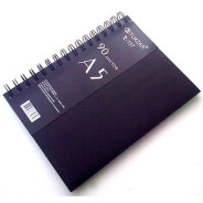 Зошит спіраль А5 90арк пласт обкл 5розд TUKZAR Tz-137