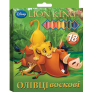 Олівці воскові 18 кол. 1 Вересня 540172