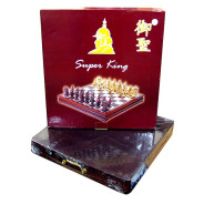 Шахмати SUPER KING дошка 45*45см з шухлядкою дерево 944-3/374-1