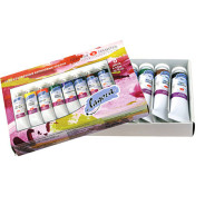 Акрил фарби ЗХК Ладога набір 8кол. по 18мл туба №6 350811/2241178