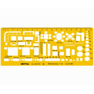 Трафарет ROTRING для дизайна мебели 1:50 R8537830/S0238921