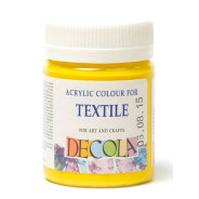 Краска акриловая для ткани ЗХК Невская Палитра DECOLA 50мл Желтая средняя 4128220