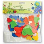 Наліпки для творчості 1 Вересня 950203 'Сердечки' в уп 80шт.