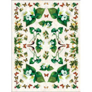 Декупажна карта KREUL В2 50*70 KR-740020-39 КВІТИ (каллы и бабочки)