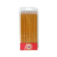 Олівці чорнографітні прості набір 10шт. Koh-i-Noor Hardmuth 1570 2H-3B