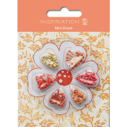 Брадси МИНИ-ГВОЗДИКИ 3мм URSUS 120шт. 6 оттенков Оранжевые UR-7400 00 02