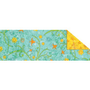 Калька URSUS А4 'Парадис' 115г МЕЛКИЕ ЦВЕТОЧКИ Блакитний UR-77254602R